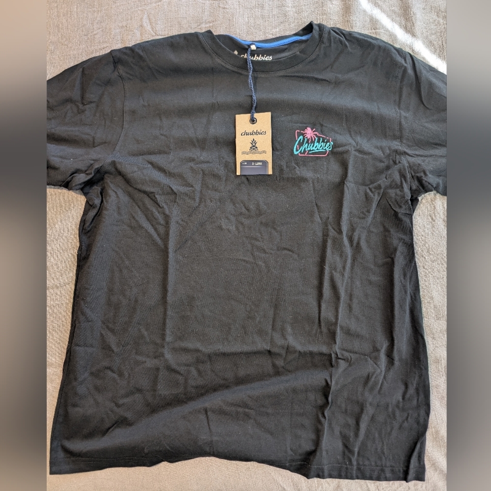 Chubbies Black Men's Shirt